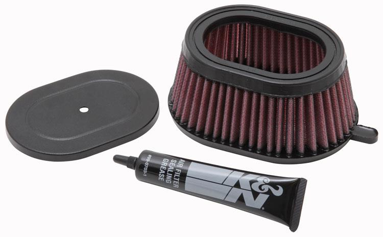 Kawasaki KLR650 Motorcycle Direct Fit Air Filter - K&N Engineering - `87-`13